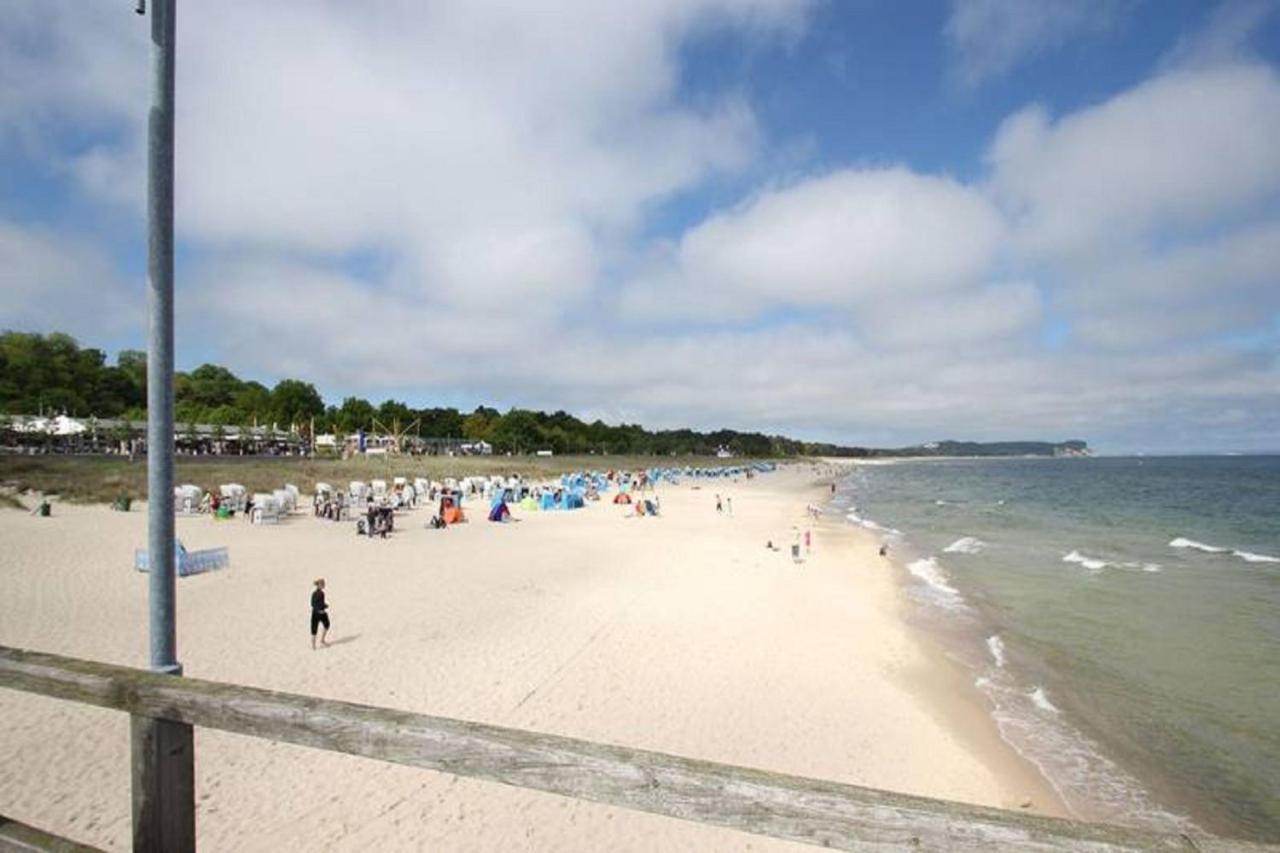 Residenz Strandeck FeWo 1, inklusive Sauna und Schwimmbadnutzung im AHOI Sellin Goehren  Exterior foto