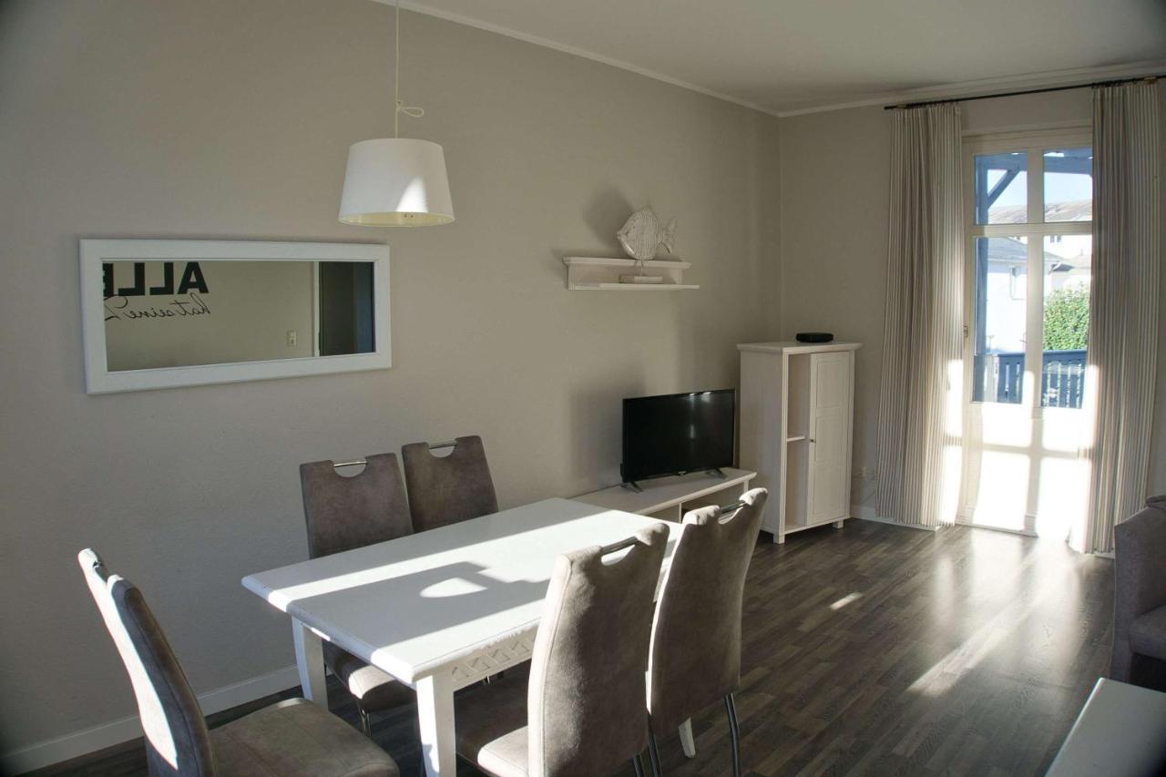 Residenz Strandeck FeWo 1, inklusive Sauna und Schwimmbadnutzung im AHOI Sellin Goehren  Exterior foto